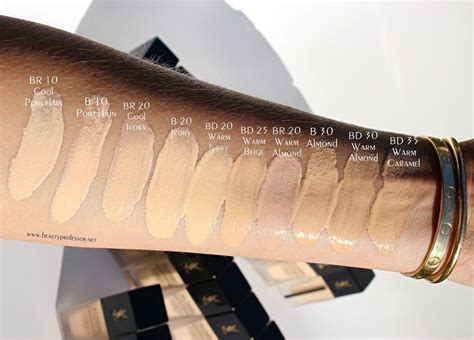 swatch fondotinta guerlain ysl|ysl matte concealer.